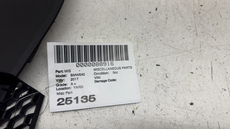 ⭕ 2017-2023 BMW 540i Front Driver Side Windshield Cowl Vent Trim Left