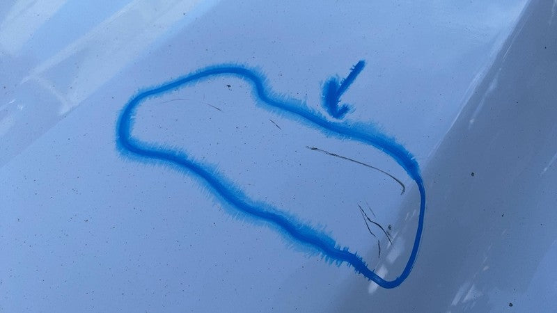 HW7E 9C485 BZF 2013 2014 2015 2016 2017 2018 Ford C-Max Front Hood Panel Cover White Assembly