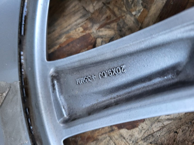 1027245 00 C ⭕ 2016-2020 Tesla Model X Wheel Rim 20x9.0 35MM (20x9.5 40MM) w/ Pirelli Tire x3