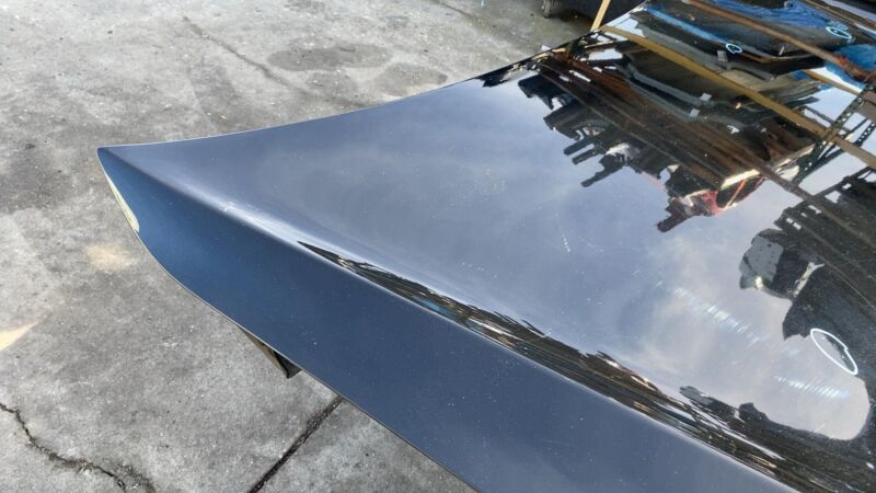 2012-2015 Tesla Model S MS Front Bonnet Hood Shell Panel Assembly Black - PBSB