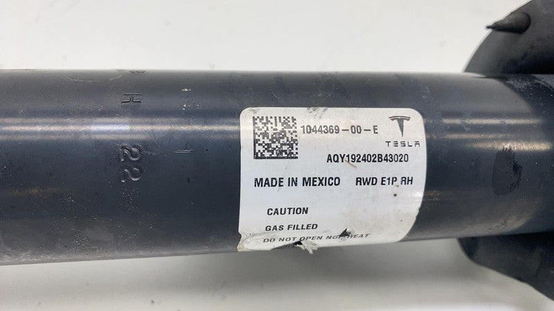 104436900E 17-23 Model 3 Front Right Shock Strut Absorber Coil Damper RWD E1RR 1044369-00-E