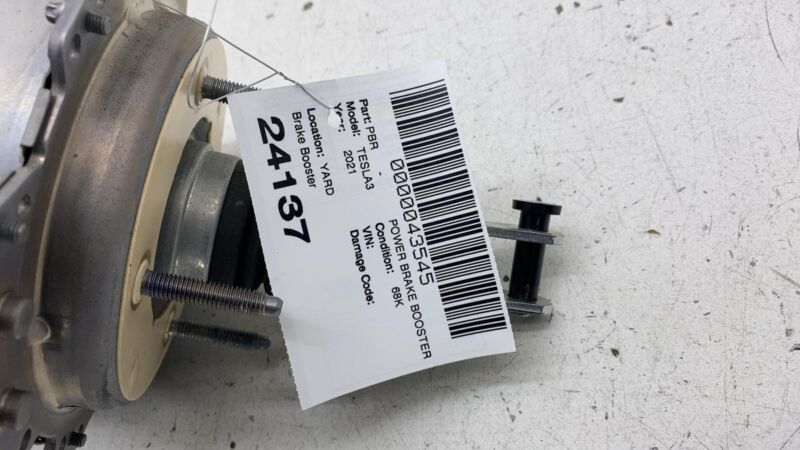 2017-2023 Tesla Model 3 iBooster Power Brake Booster Master Cylinder Reservoir