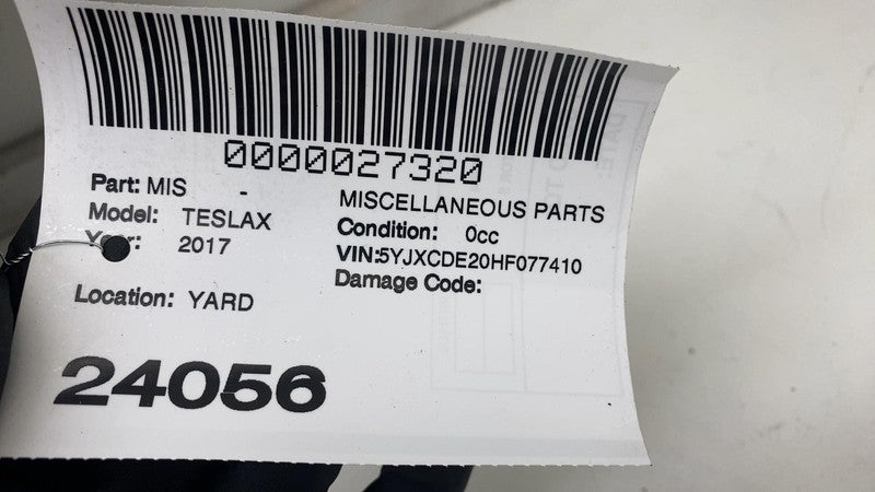 108915600C ⭕ 2016-2020 Tesla Model X Rear Right C-Pillar Lower Trunk Finisher 1089156-00-C