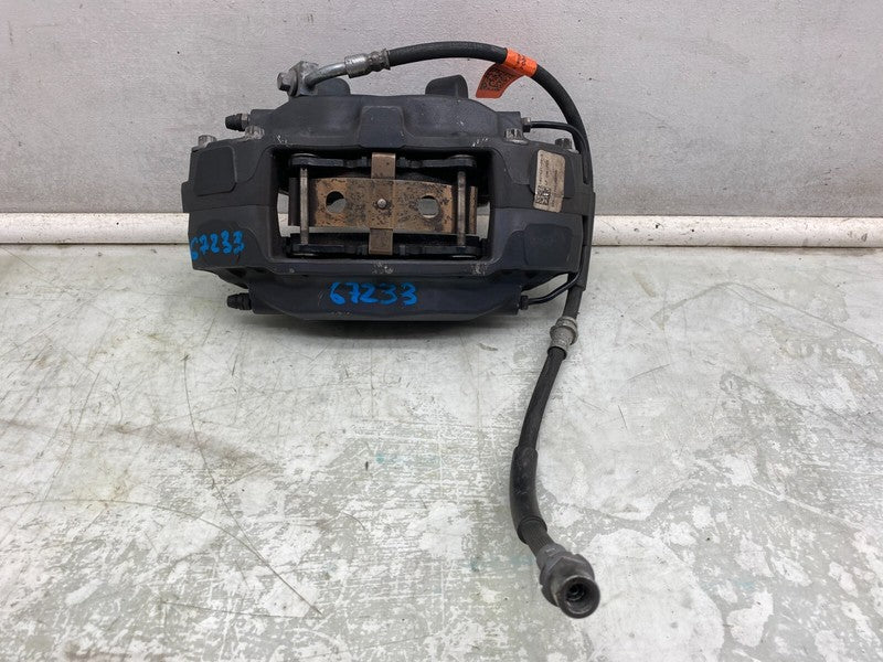 102762100A ⭕ 2016-2020 Tesla Model X Front Left Brake Caliper w/ Line Hose LH 1027621-00-A