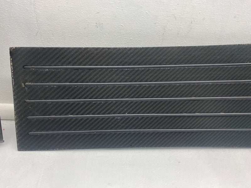 1002362 00 C 12-20 Model S Center Console Floor Finisher Rubber Mat & Cup Holder 1002362-00-C