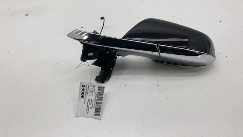 Does not apply 2012-2015 Tesla Model S Driver Exterior Rear View Door Mirror Left LH Black PBSB