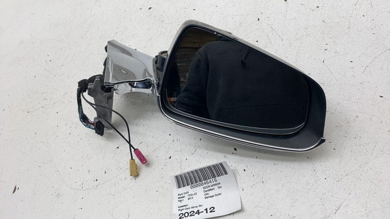 600586300E ⭕ 12-15 Model S Right Exterior Rear View Door Mirror (NO SKULL CAP) 6005863-00-E