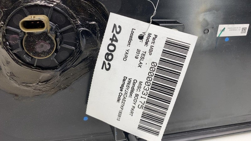 ⭕ 16-23 Model X Roof Gloss Molding Center Spine Applique Trim Cover 11