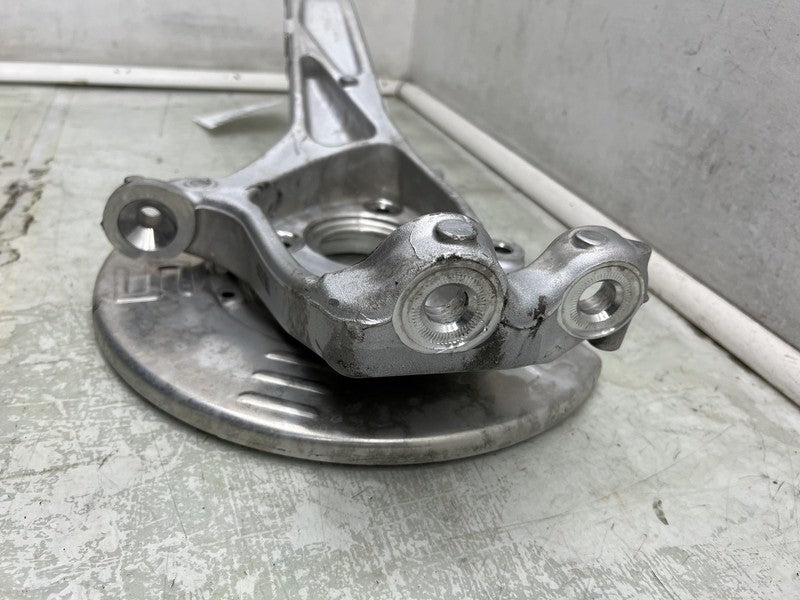 1044316 00 E 2017-2023 Tesla Model 3 Front Passenger Spindle Knuckle Rotor Shield Right RWD
