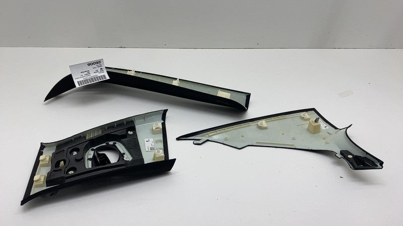 2017-2023 BMW 530e Front & Rear Right A + B + C-Pillar Upper Trim Cove