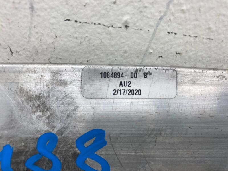 1084894 00 B 2017-2022 Tesla Model 3 Front Bumper Reinforcement Impact Bar Ankle Catcher Assy