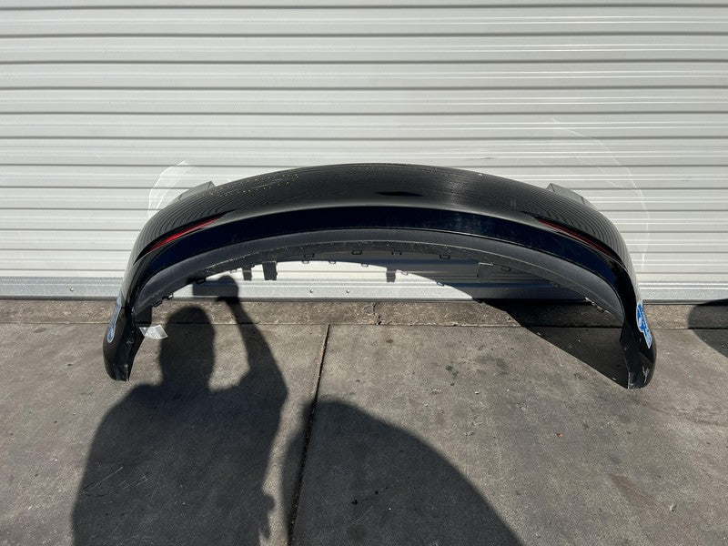 ⭕ 2017-2022 Tesla Model 3 Rear Bumper + Valance Park Sensor & Harness Black PBSB