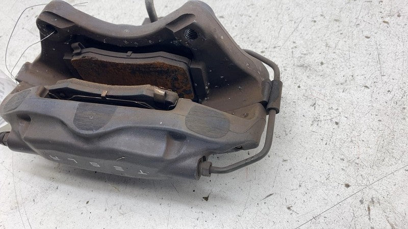 2012-2020 Tesla Model S MS Rear Passenger Side Caliper w/ Brake Hose Line Right