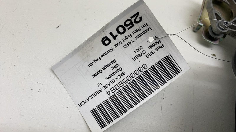 180586700E ⭕ 24-25 Tesla Cybertruck Rear Right Door Window Regulator w/ Motor 1805867-00-E