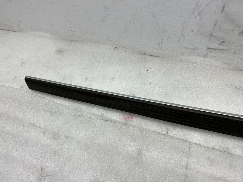 1035826 07 A ⭕ 16-20 Model X Rear Left Door Trim Card Molding Obeche Open Pore 1035826-07-A