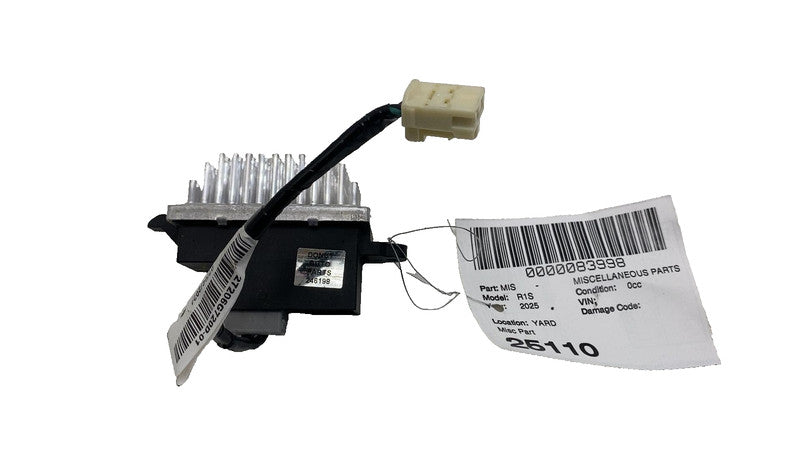 ⭕ 2022-2025 Rivian R1S HVAC A/C Heater Resistor Controller Blower Modu