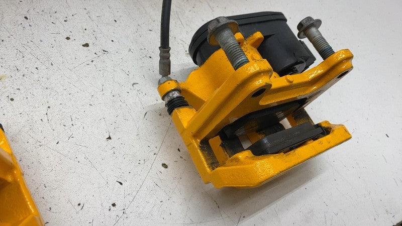 PT00000728 2022-2024 Rivian R1T R1S Adventure Set of 4 Front & Rear Brake Caliper Yellow