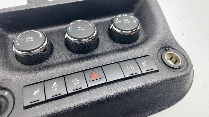 68197437AB ⭕ 14-17 Jeep Wrangler Dash Dashboard Heat A/C Climate Control Panel 68197437AB