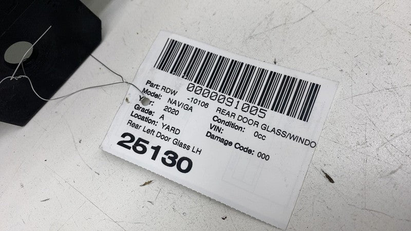 ⭕ 2018-2021 Lincoln Navigator Rear Driver Side Door Panel Window Glass