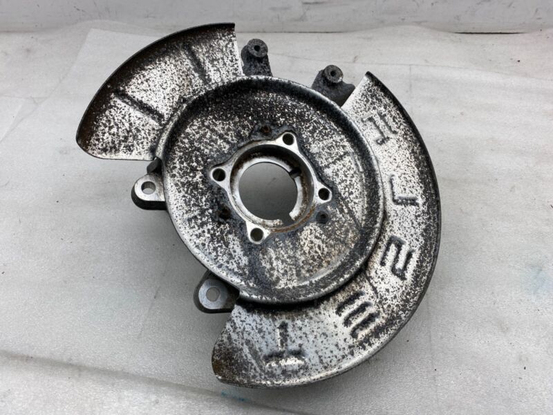 2016-2020 Tesla Model X Rear Right Suspension Spindle Knuckle w/ Rotor Shield RH