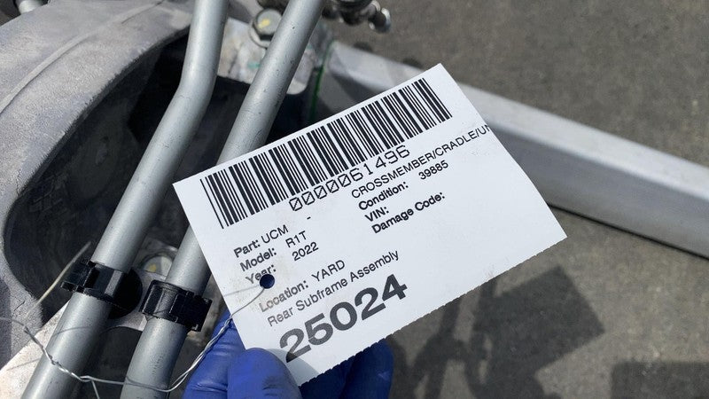 ⭕ 2022-2025 Rivian R1T R1S Rear Suspension Subframe Crossmember Cradle OEM AWD