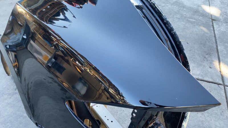 ⭕ 2021-2024 Tesla Model X Rear Driver Side Quarter Panel Cutout Left Black PBSB