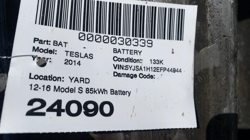 1014114 00 D ⭕ 12-15 Tesla Model S High Voltage Battery Pack Module 85kWh 400VDC 1014114-00-D