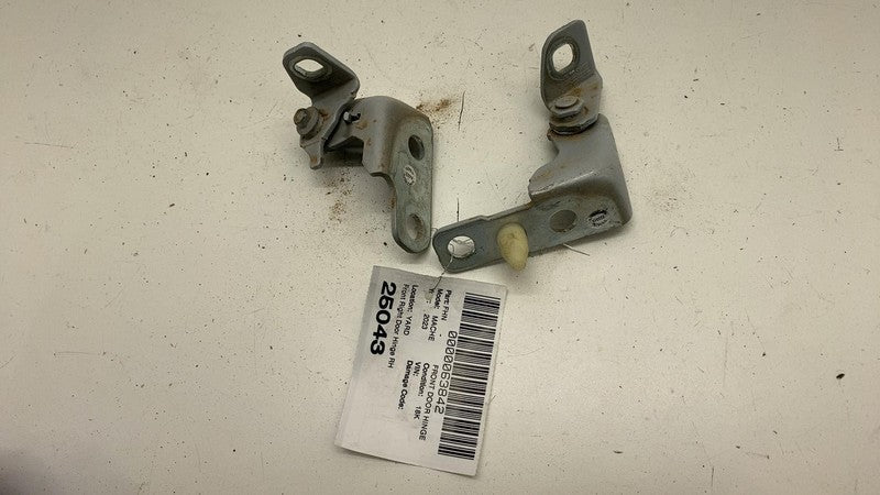 JX7BA22810 ⭕ 21-24 Ford Mustang Mach-E Front Right Upper & Lower Door Hinge OEM JX7B-A22810