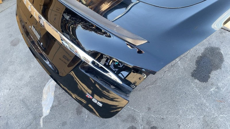 ⭕ 12-15 Tesla Model S Rear Tailgate Hatch Liftgate Panel Assembly Blac