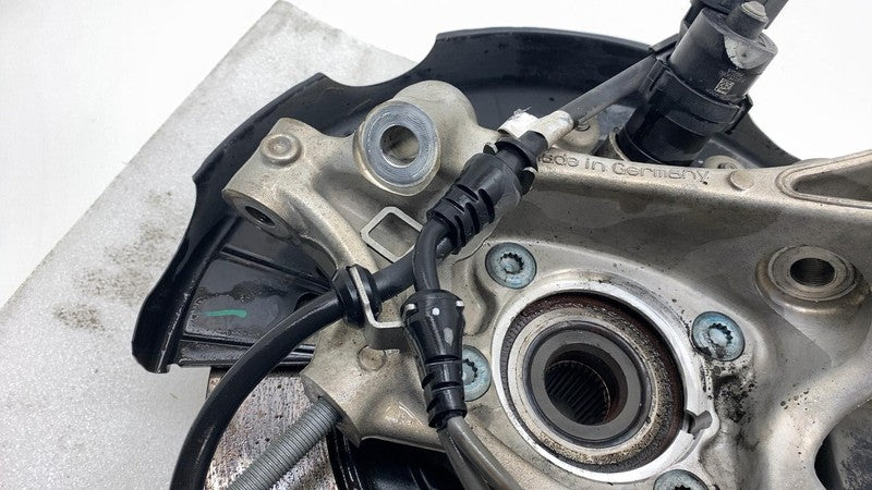 2011-2014 Porsche Cayenne Rear Right Spindle Knuckle Hub Rotor + Control Arm AWD