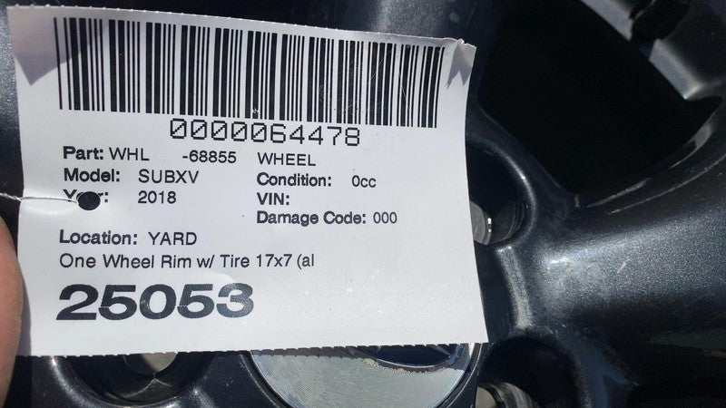 ⭕ 2018-2021 Subaru XV Crosstrek Wheel Rim 17X7J w/ Bravuris 5 HM Tire