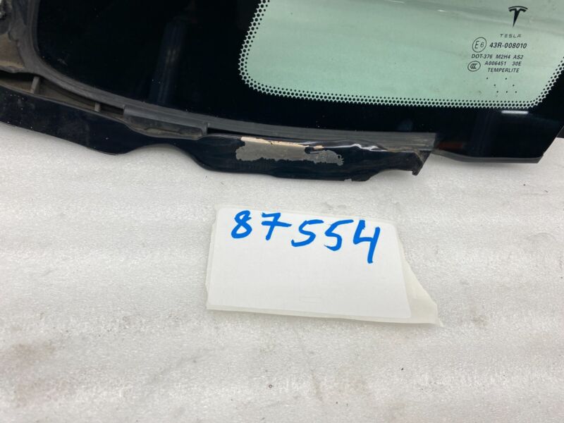 E6 43R-008010 2012-2020 Tesla Model S Rear Passenger Side Quarter Fixed Glass Right Assembly