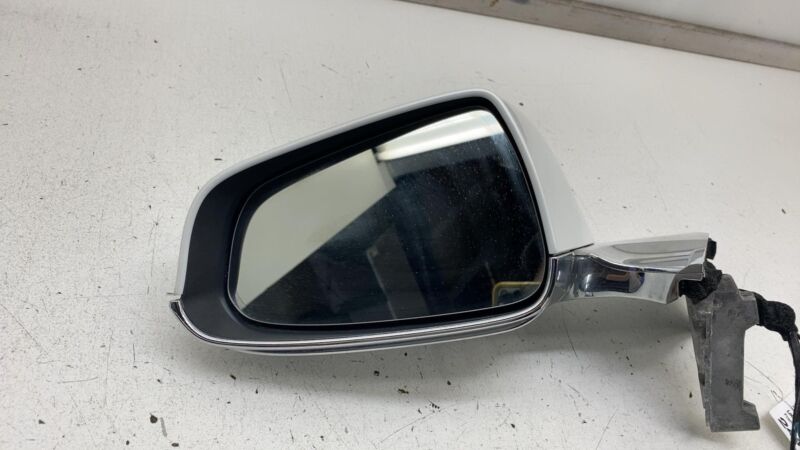 2012-2015 Tesla Model S MS Left Exterior Rear View Door Mirror LH White PPSW