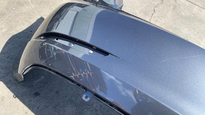 Does not apply ⭕ 2023 Tesla Model 3 M3 Rear Bumper Cover w/o Park Sensor Holes Gray - PMNG