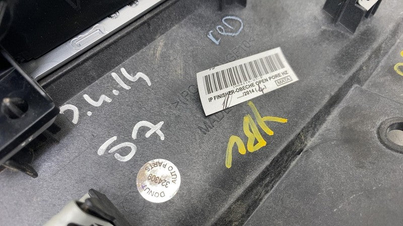 ⭕ 12-15 Model S Dash A/C Air Vent Outlet Dashboard Trim Panel SET 1004