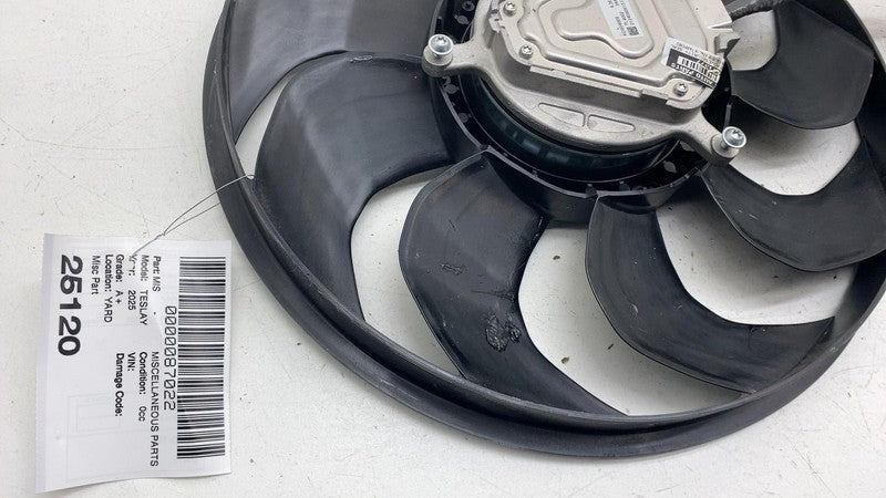 ⭕2020-2024 Tesla Model Y MY Radiator Cooling Fan Blade & Motor Assembl