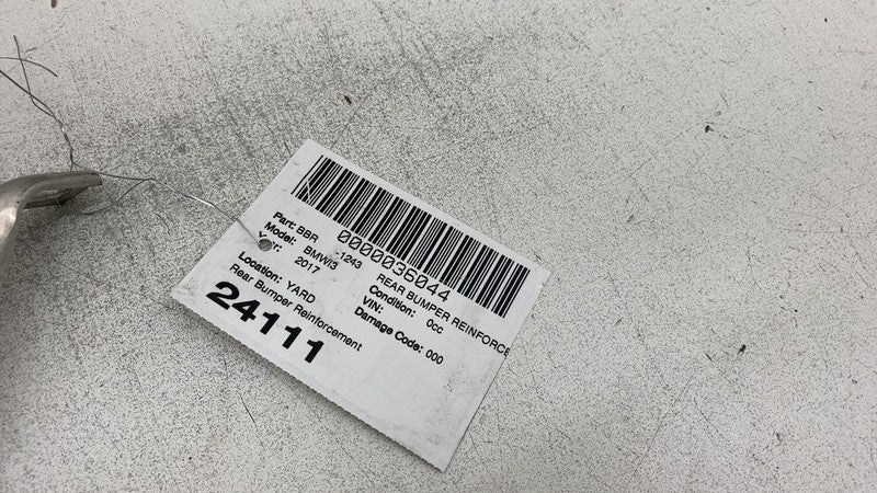 ⭕ 2014-2020 BMW i3 Rear Bumper Reinforcement Rebar Impact Bar w/ Mount