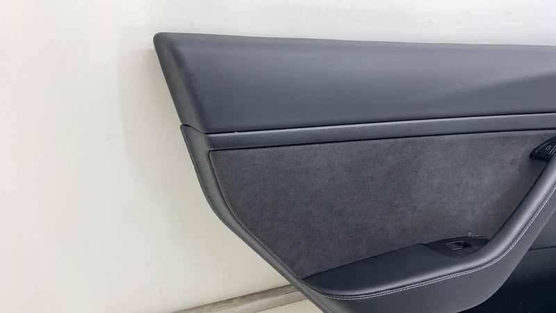 1588128-91-B ⭕ 21-23 Model 3 Rear Driver Side Interior Door Panel Trim Card Left 1588128-91-B