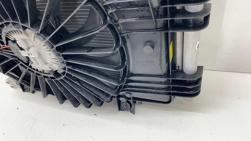 ⭕ 16-20 Tesla Model X Radiator Cooling Fan Condenser Active Louvre 103