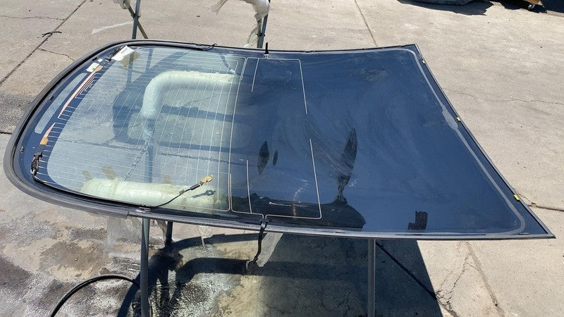 ⭕ 2017-2020 Tesla Model 3 Rear Trunk Panoramic Backlite Roof Glass Back Section