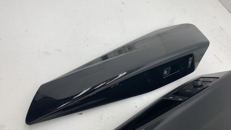 ⭕2021-2023 Volkswagen ID.4 Front & Rear Left & Right Door Panel Trim Cover Black