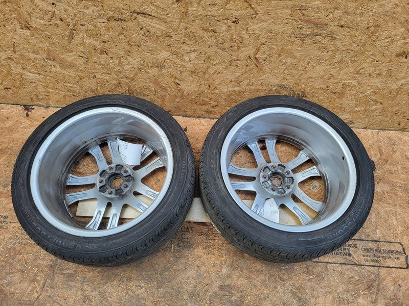 4G0601025BS ⭕ 16-19 Audi A6 S6 PAIR Wheel Rim 19" inch 19x8.5 + Continental Tire 255/40R19