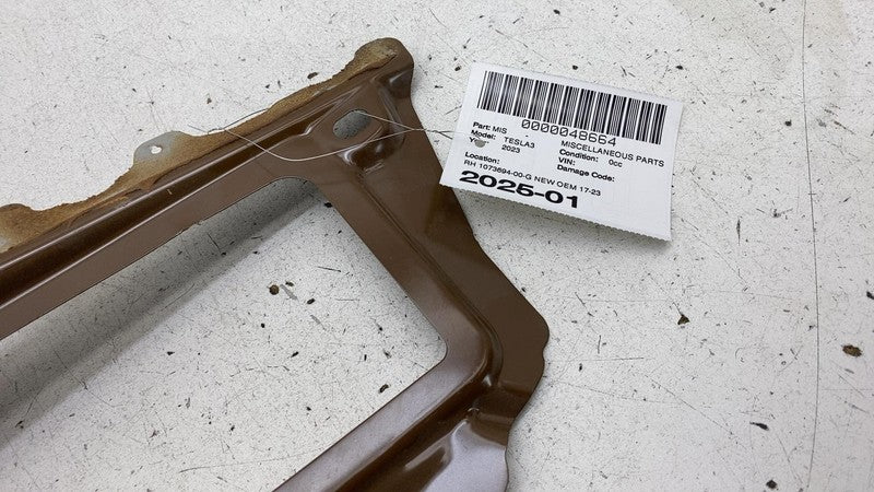 1073694 00 G NEW 2017-2023 Tesla Model 3 Passenger Side Quarter Panel Lower Extension Right