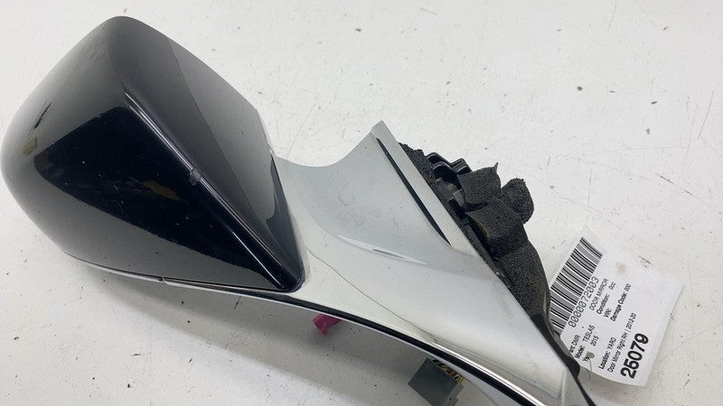 ⭕ 12-15 Tesla Model S Front Passenger Side Exterior Side View Door Mirror Right