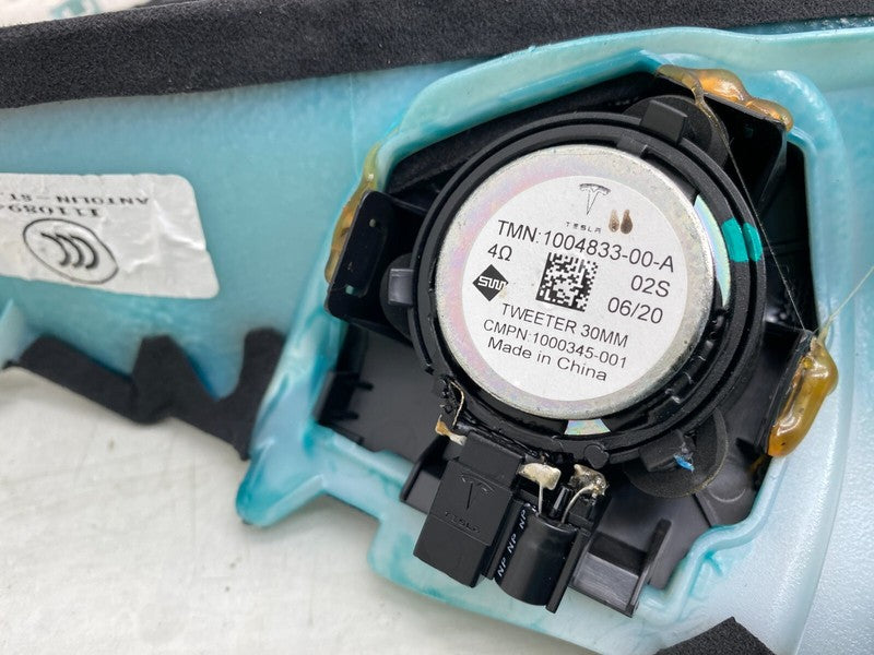 ⭕ 12-20 Model S Front Left & Right A-Pillar Upper Trim 1007440-06-K/10