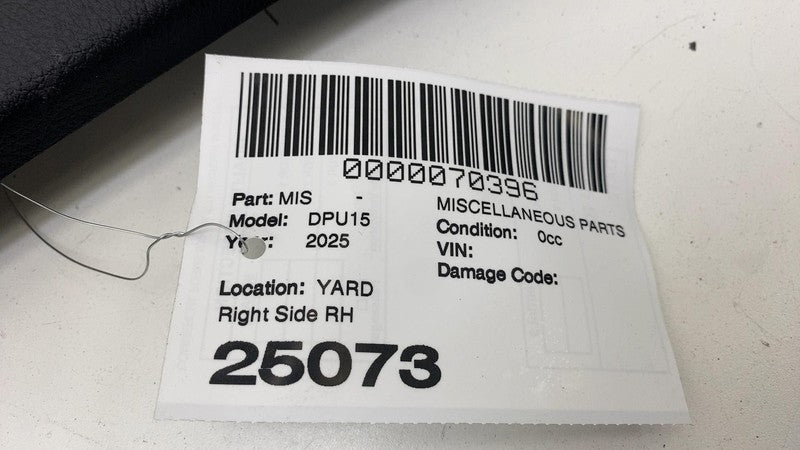 6BN42TX7AB ⭕ 2019-2025 Ram 1500 Rear Right Side C-Pillar Lower Trim Cover Panel 6BN42TX7AB