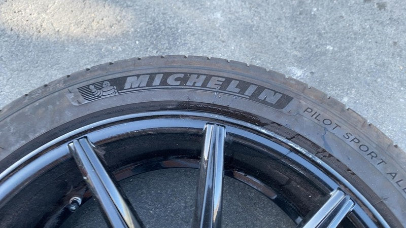 ⭕ 2012-2016 Model S 19x8.5 Wheel Rim w/ Michelin Pilot Sport Tire 245/