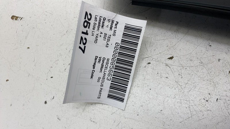 ⭕ 2017-2023 Tesla Model 3 Left B-Pillar Applique Glass Trim Molding 11