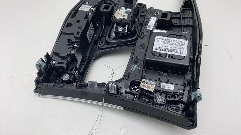 2021 BMW 530e B46X Center Console Gear Shifter Trim Bezel Media Switch