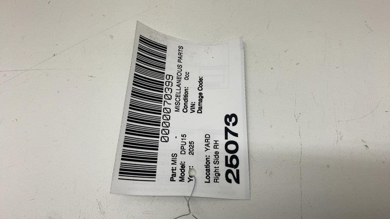 6DQ04TX7AH ⭕ 2019-2025 Ram 1500 Pickup Right Side B-Pillar Upper Trim Cover RH 6DQ04TX7AH